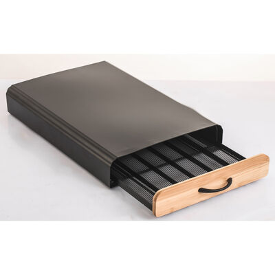 מתקן מגירה ל60 קפסולות - ולהנחת מכונת אספרסו