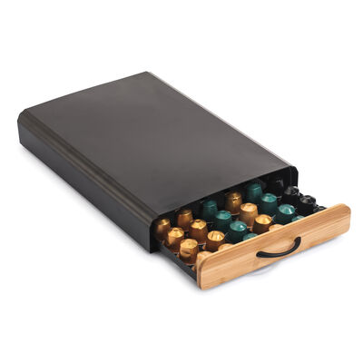 מתקן מגירה ל60 קפסולות - ולהנחת מכונת אספרסו