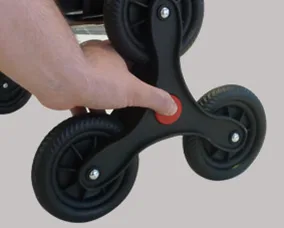עגלה 6 גלגלים מתקפלת מיוצרת בספרד